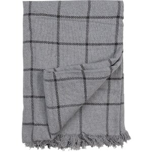 Clayre & Eef KT060.136 Manta Plaid 125x150cm Gris