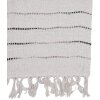 Clayre & Eef KT060.138 Manta cuadros Beige Negro 125x150cm