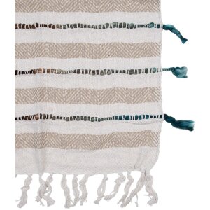 Clayre & Eef KT060.139 Cuadriculado Beige 125x150cm