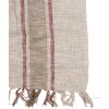 Clayre & Eef KT060.140 Cuadriculado Rayas Beige Marrón 125x150cm
