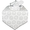 Clayre & Eef LGC44 Manopla para horno motivo gato blanco gris 18x30cm