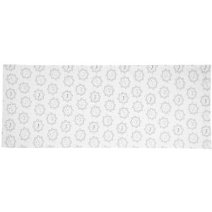 Clayre & Eef LGD64 Camino de Mesa 50x140cm Blanco Gris