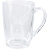 Clayre & Eef RAEGL0006 Vaso Té Conejito 300ml Transparente 11x8cm