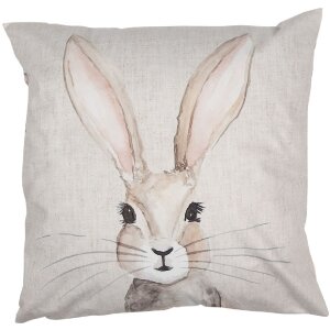 Clayre & Eef RUB22 Funda Cojín Conejito 45x45...
