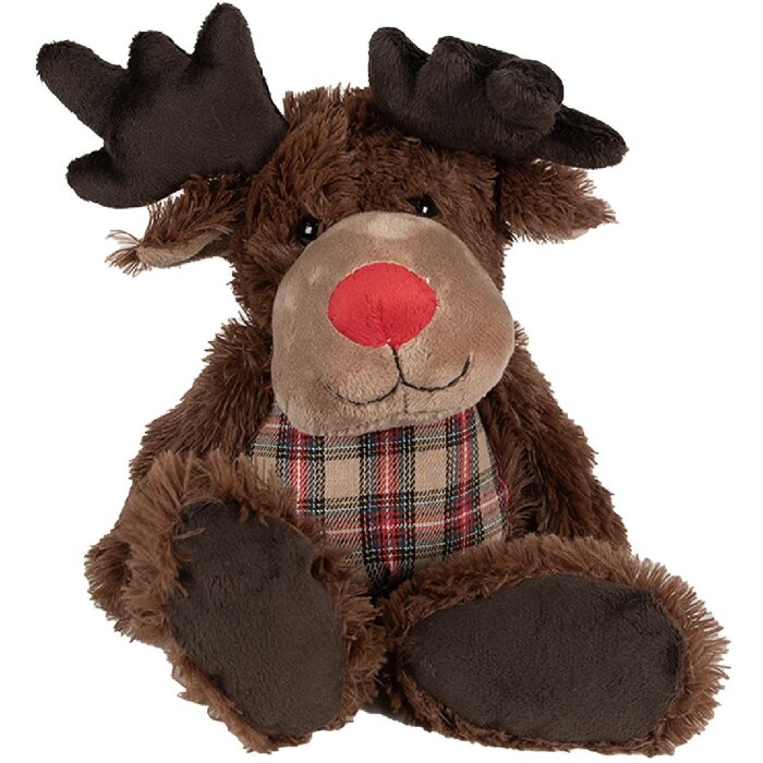 Clayre & Eef TW0587 Peluche reno 35cm marrón