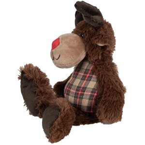 Clayre & Eef TW0587 Peluche reno 35cm marrón