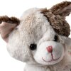 Clayre & Eef TW0588 Peluche Gato Beige 17x13x30cm