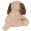 Clayre & Eef TW0590M Peluche perro marrón 20cm