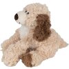 Clayre & Eef TW0590S Peluche para Perro Beige Marrón 18cm