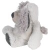 Clayre & Eef TW0592 Peluche para perro 18x22x32 cm Gris