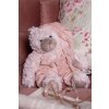 Clayre & Eef TW0593 Peluche oso 20x18x22 Rosa