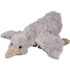 Clayre & Eef TW0594 Peluche pato 39x15x10cm felpa gris