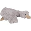 Clayre & Eef TW0594 Peluche pato 39x15x10cm felpa gris
