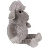 Clayre & Eef TW0595CH Peluche oveja gris 10x15x19cm