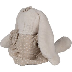 Clayre & Eef TW0596M Peluche Conejo Beige 20x22x26cm