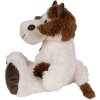 Clayre & Eef TW0597M Peluche vaca blanco marrón 24cm
