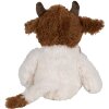 Clayre & Eef TW0597M Peluche vaca blanco marrón 24cm