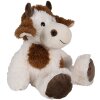 Clayre & Eef TW0597M Peluche vaca blanco marrón 24cm