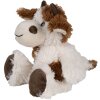 Clayre & Eef TW0597S Peluche Vaca Blanco/Marrón 18cm