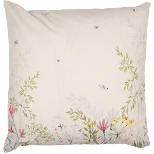 Clayre & Eef WFF22 Funda de Cojín Flora &...