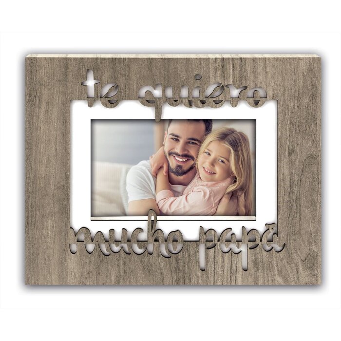 ZEP Marco retrato Roberto "te quiero mucho papa" 10x15 cm