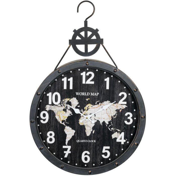 ZEP reloj de pared Pascal 40,5x61x8 cm