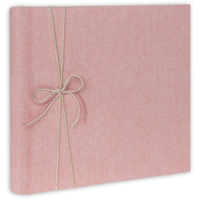 ZEP Álbum de fotos para bebé RITA rosa 25x25 cm 40 páginas Italiano