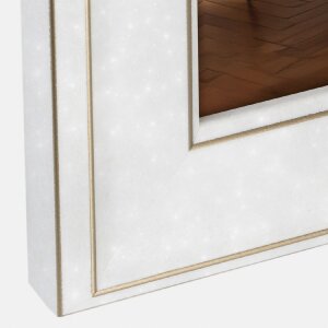 Marco ZEP Venezia 13x18 cm borde oro blanco