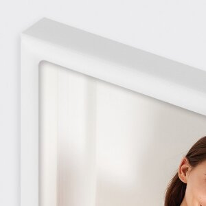 Marco de fotos de metal ZEP Alissa blanco 20x30 cm