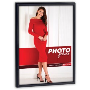 Marco de fotos de metal ZEP Alissa negro 20x30 cm