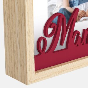 ZEP Marco de madera Chloe Mamá 10x15 cm Español