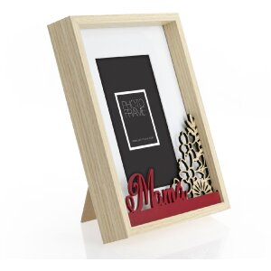 ZEP Marco de madera Chloe Mamá 10x15 cm Español