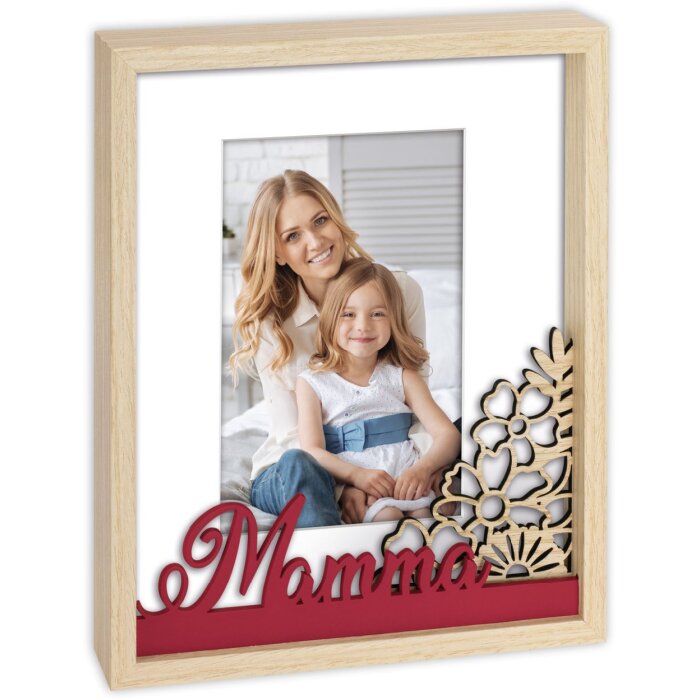 ZEP Marco de madera Chloe Mamma 10x15 cm Italiano
