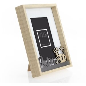ZEP Marco de madera Danilo 10x15 cm natural