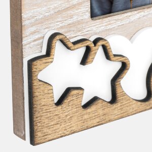 Marco de fotos de madera ZEP Figaro 10x15 cm