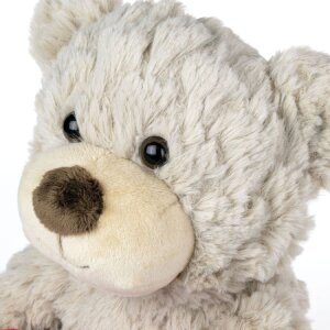 Osito corazón portarretratos crema 3,5x4,5 cm 23 cm de altura figura de peluche de regalo