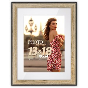 Marco de fotos ZEP MDF Roma crema 18x24 cm con...