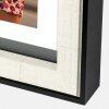 Marco de fotos ZEP MDF Roma blanco 20x30 cm con passe-partout 15x20 cm