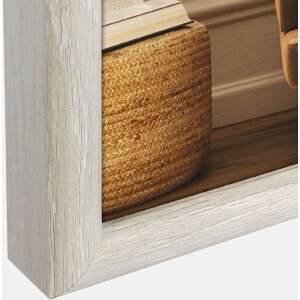 Marco de fotos ZEP MDF Genova blanco 50x70 cm