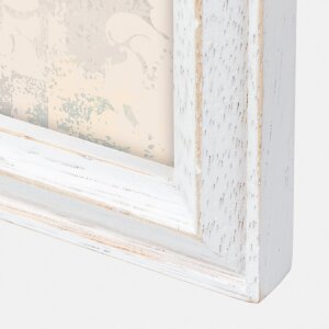 ZEP Marco doble madera Rosel 2 fotos 10x15 cm Blanco (27x18 cm)