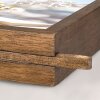 ZEP Marco de fotos de madera Vittel marrón 15x20 cm vidrio flotado