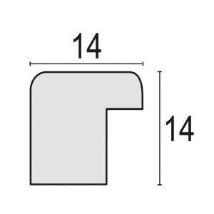 Marco de fotos de madera ZEP Aosta 30x45 cm marrón