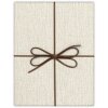ZEP Piacenza caja de regalo marrón 34x34x4,5 cm (32,5x32,5x3,8 cm)
