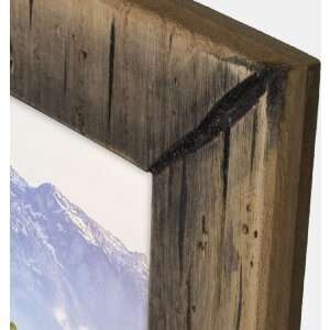 ZEP Marco de fotos de madera Hallstatt 13x18 cm marrón