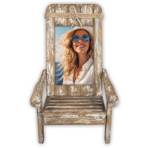 ZEP marco de madera Gallipoli tumbona look 10x15 cm...