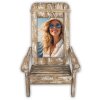 ZEP marco de madera Gallipoli tumbona look 10x15 cm 16x16x24 cm