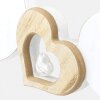 ZEP Galería de fotos de madera Elsa 2 fotos 7,5x6,5 cm 10,5x9 cm Corazón 33x15 cm