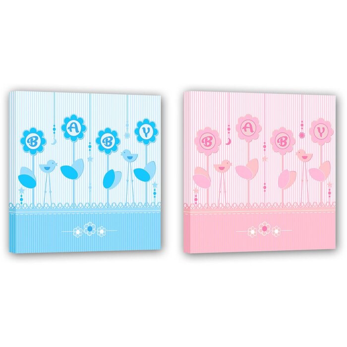 ZEP álbum de bebé BABY BOOK surtido 25x25 cm 60 páginas blancas