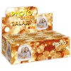 ZEP bola purpurina Globo Galaxy fotos 6,5x6,2 cm oro