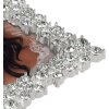 ZEP Marco retrato Rossini metal strass 10x15 cm y 13x18 cm plata